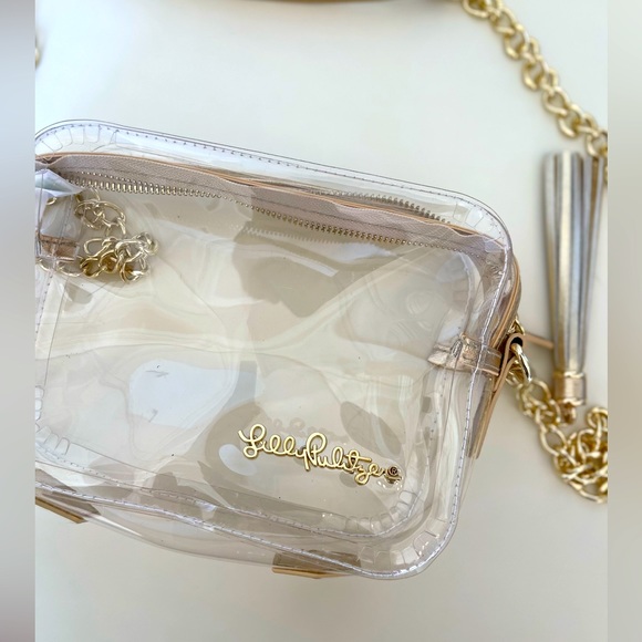 Lilly Pulitzer Bags Lilly Pulitzer Clear Pvc Cross Body Bag Poshmark